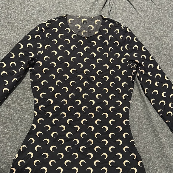 Marine Serre Women’s Top. Black. Size Medium - Picture 3 of 5